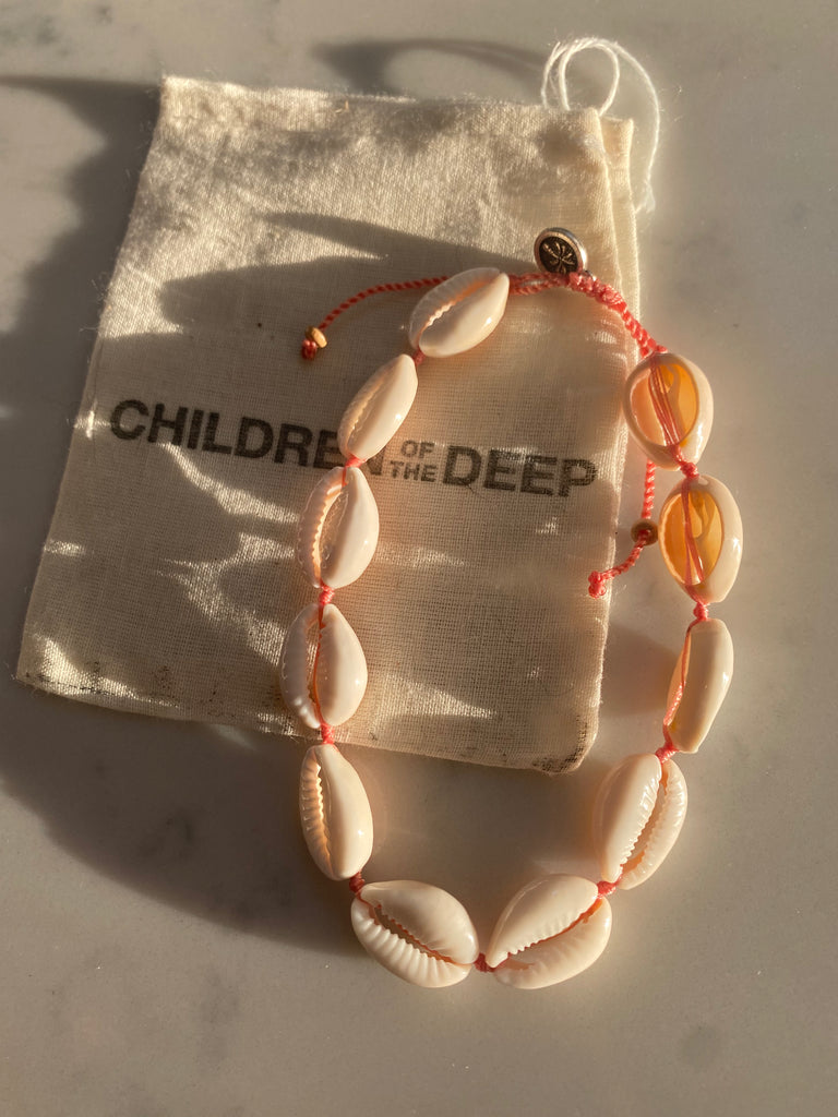 Cowrie Seashell Anklet